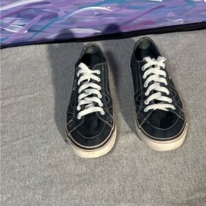 Women’s Vans Classic Black and White Athletic Sneakers